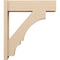 Ekena Millwork 8-in W x 30-in D x 34-in H Balboa Block Rough Cedar Woodgrain TimberThane Outlooker, Primed Tan OUTUR080X30X34BOA44RCPR - alternate 4